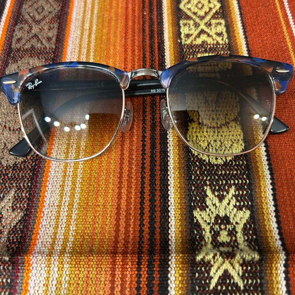 Ray-Ban Clubmaster Fleck Sunglasses